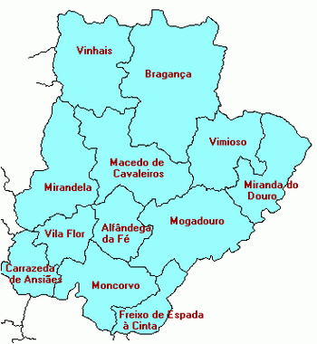distrito de Bragança